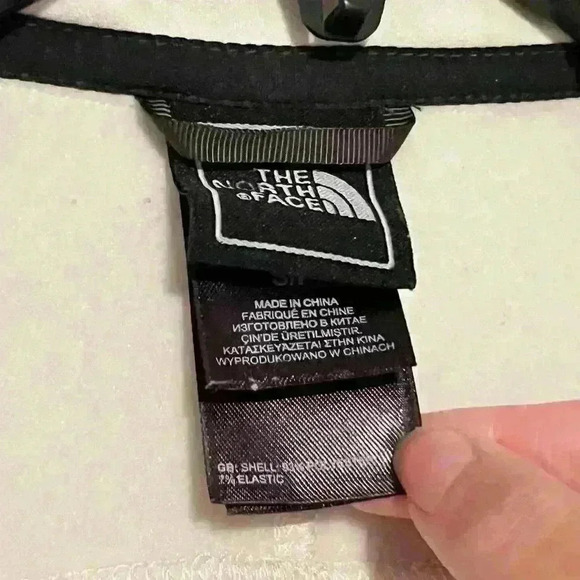 The North Face Light Gray Half Zip Pullover Fleece Jacket Womens Size Small - Picture 3 of 5